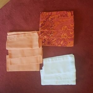 Crate&Barrel napkins and placemats on sale